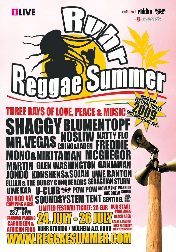 Media - Ruhr Reggae Summer - 3 Days Of Love, Peace & Music